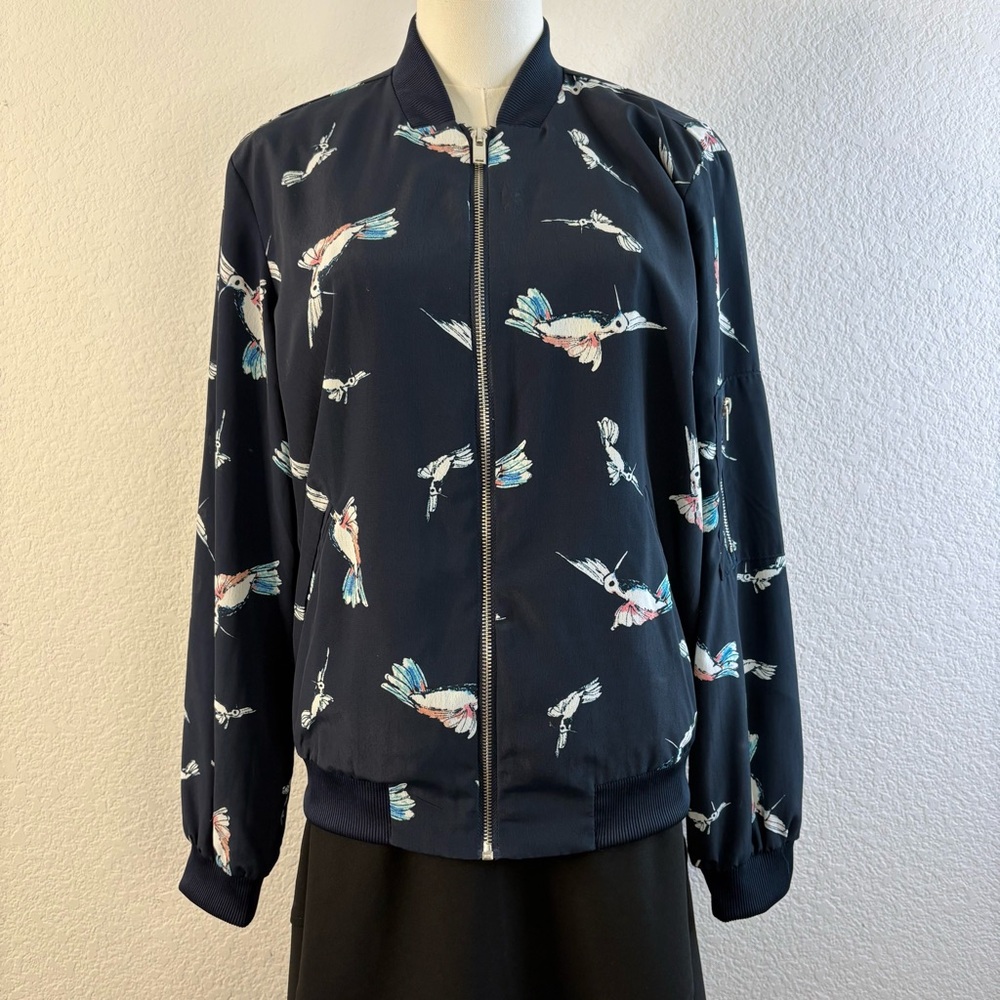 Philosophy Republic Clothing Hummingbird Bomber Jacket – Size S